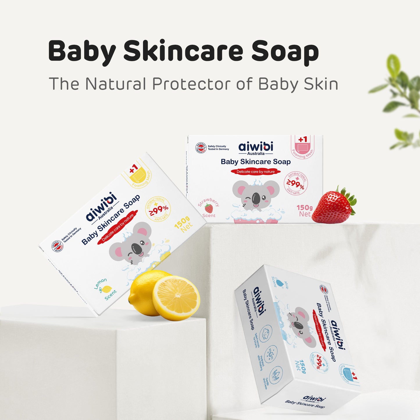 Baby Skincare Strawberry Soap