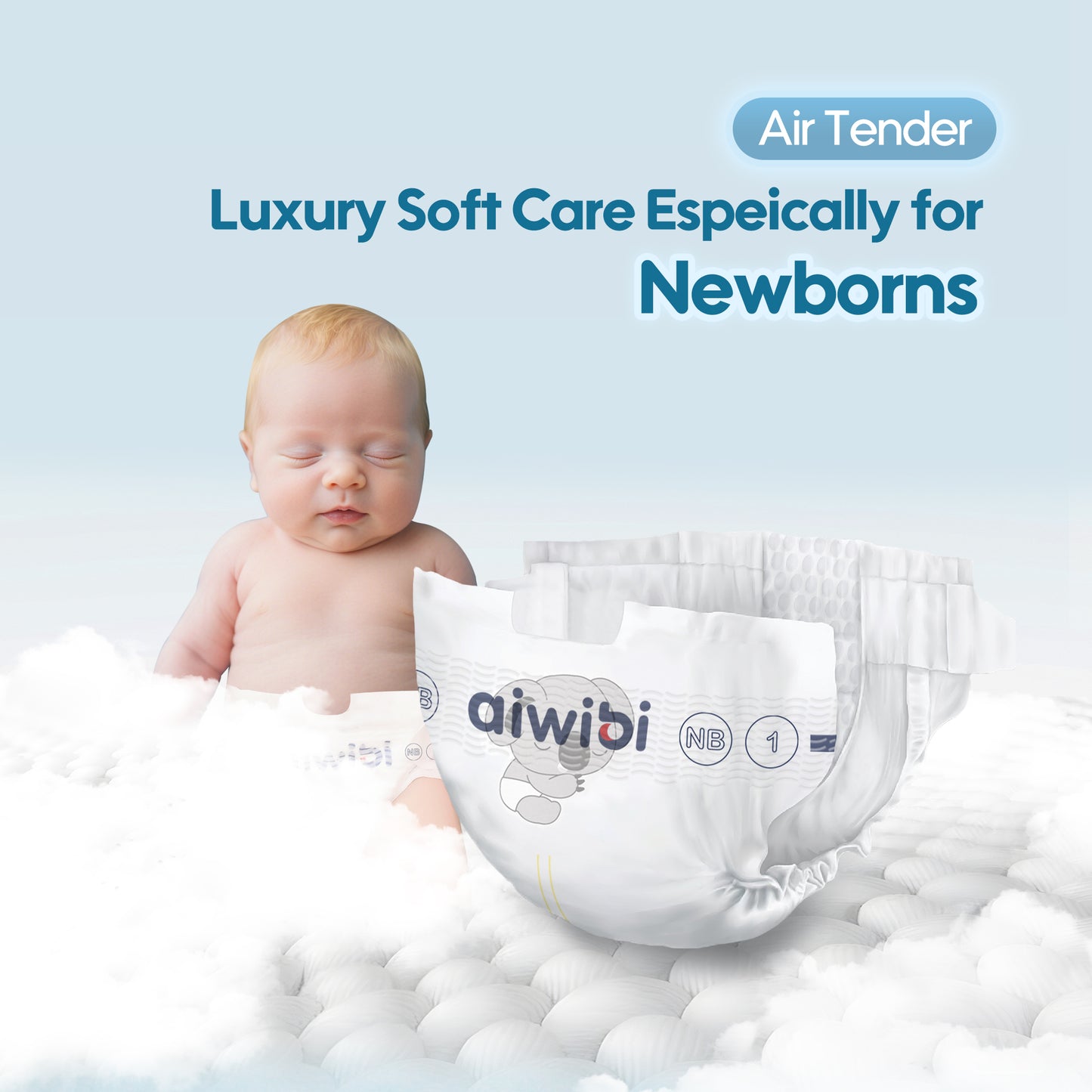 Premium Natural Newborn Diapers