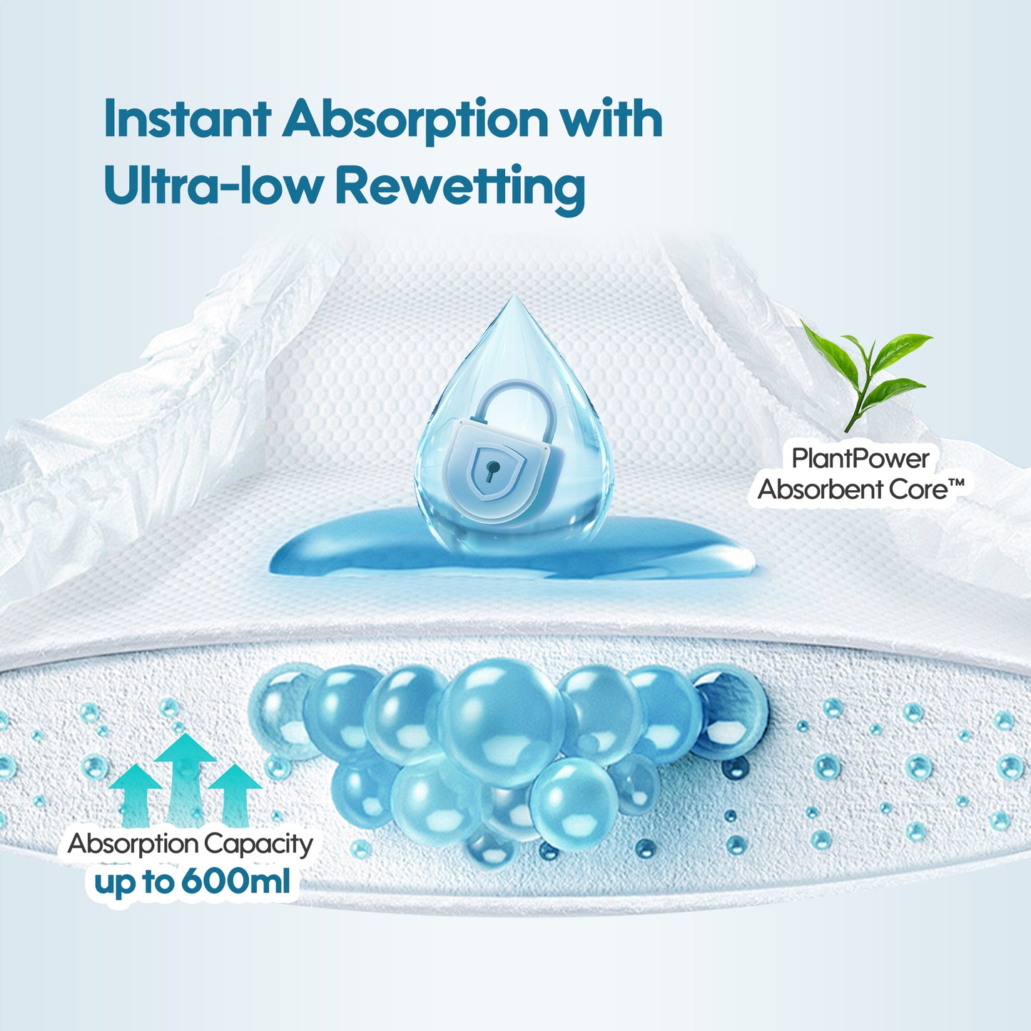 Premium Natural Newborn Diapers