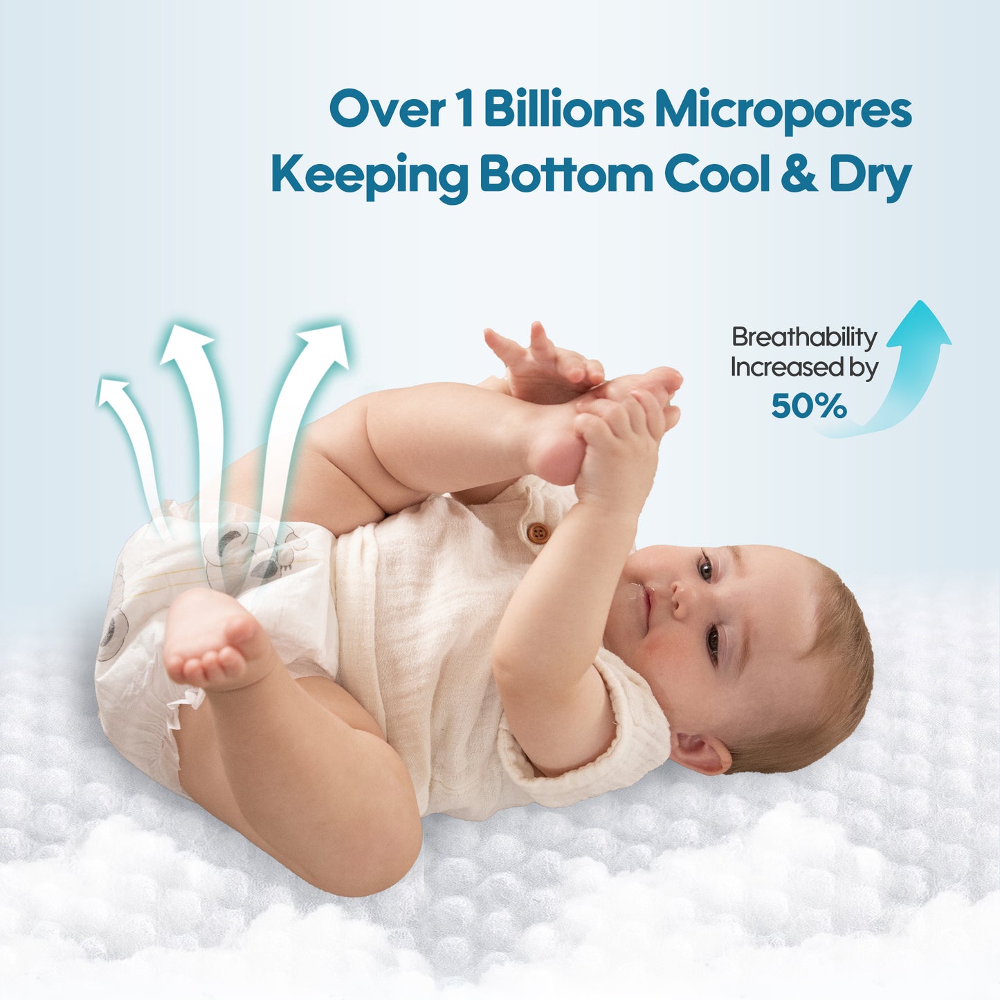 Premium Natural Newborn Diapers