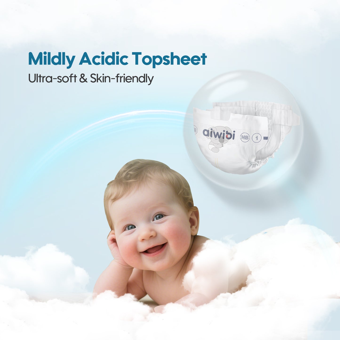 Premium Natural Newborn Diapers