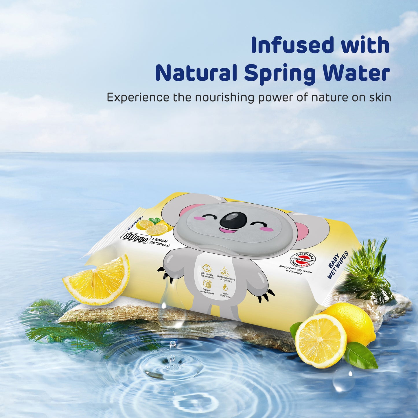 Aroma Serene Care Lemon Wipes