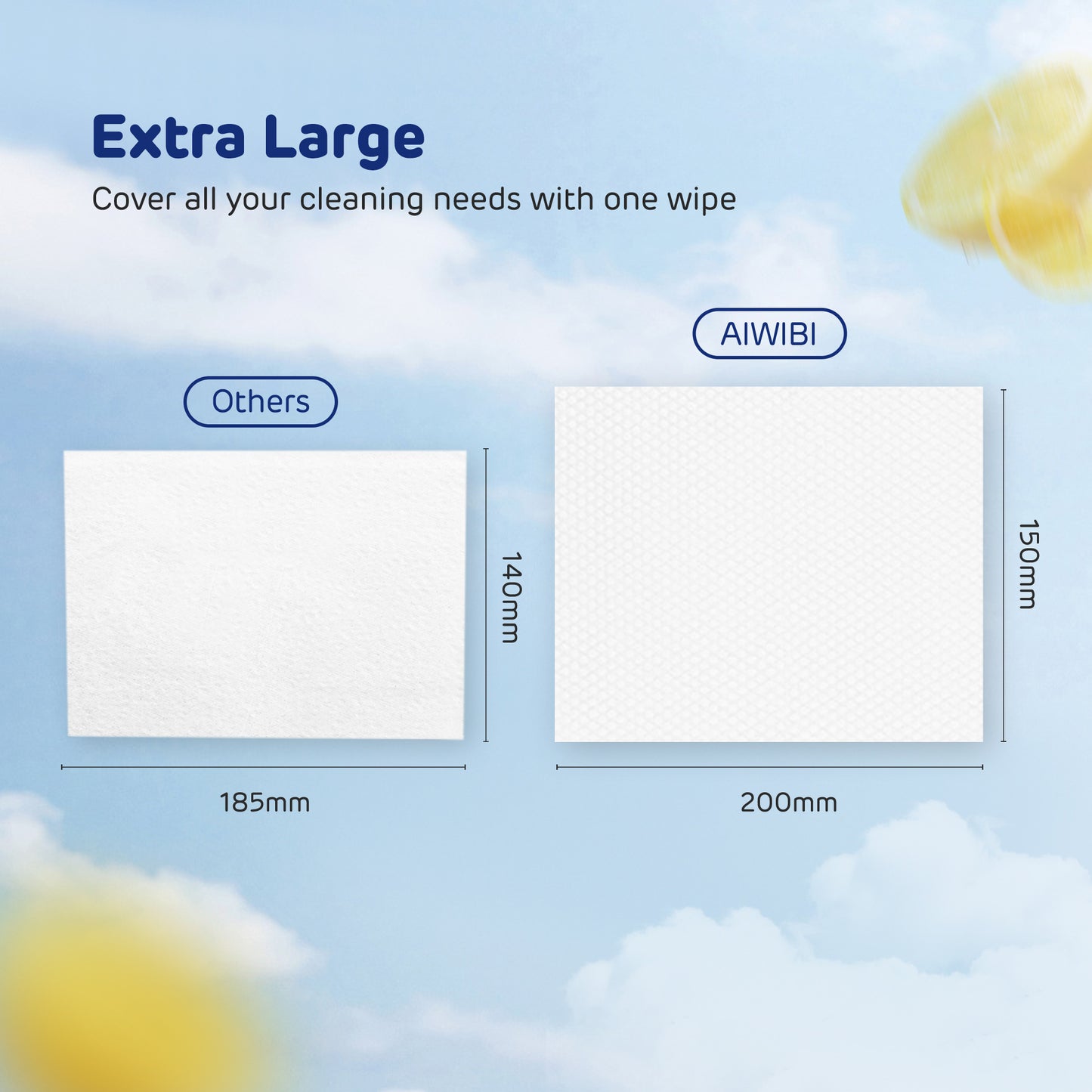 Aroma Serene Care Lemon Wipes