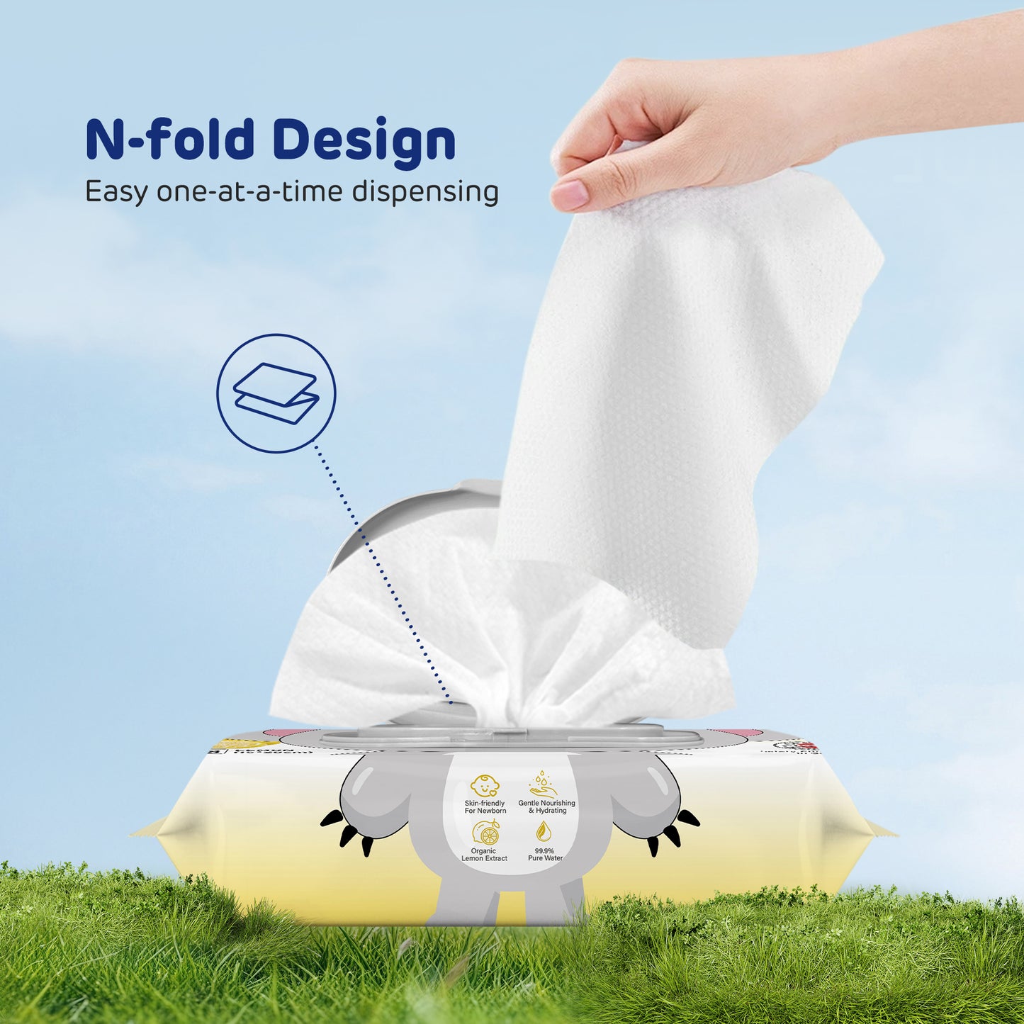 Aroma Serene Care Lemon Wipes