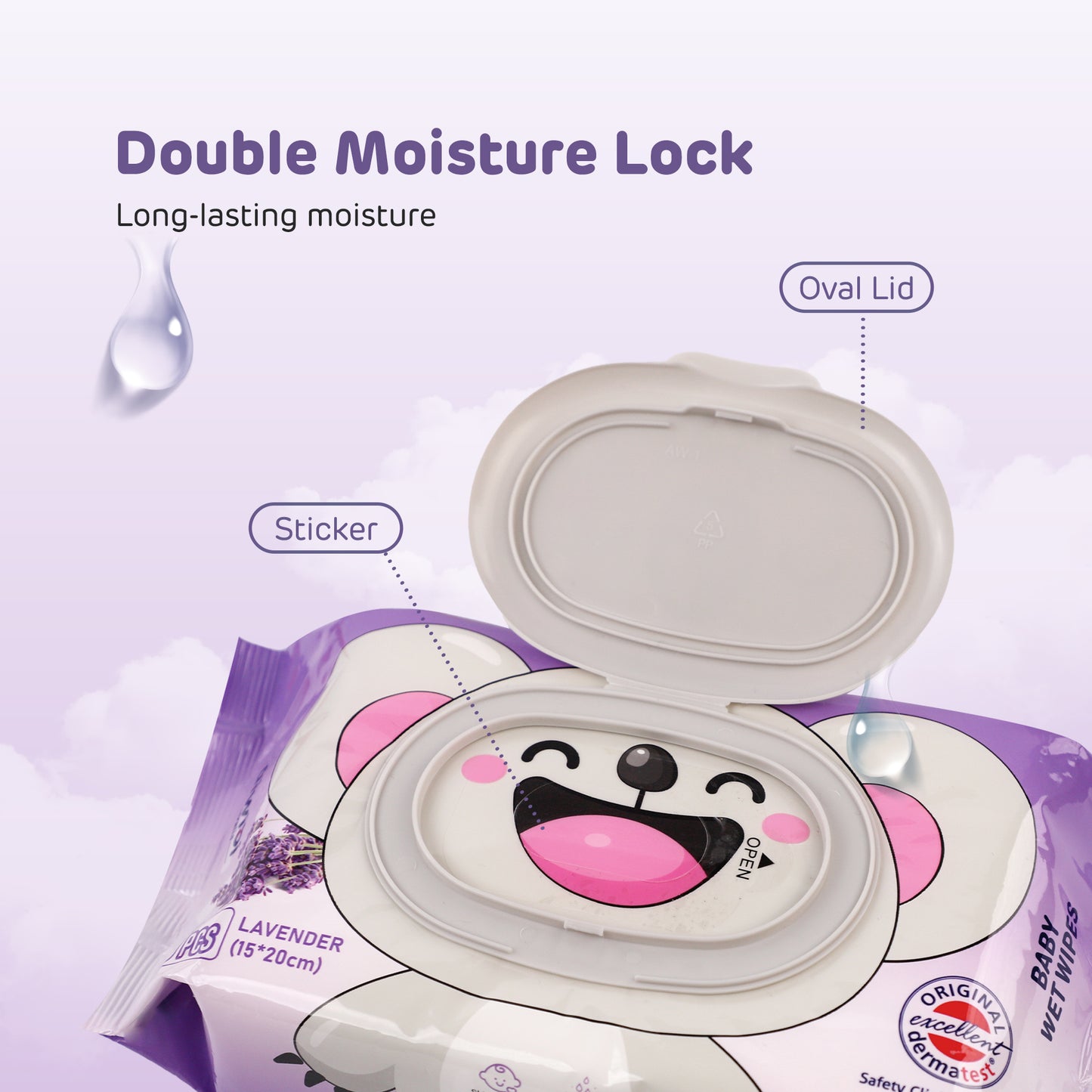 Aroma Serene Care Lavender Wipes