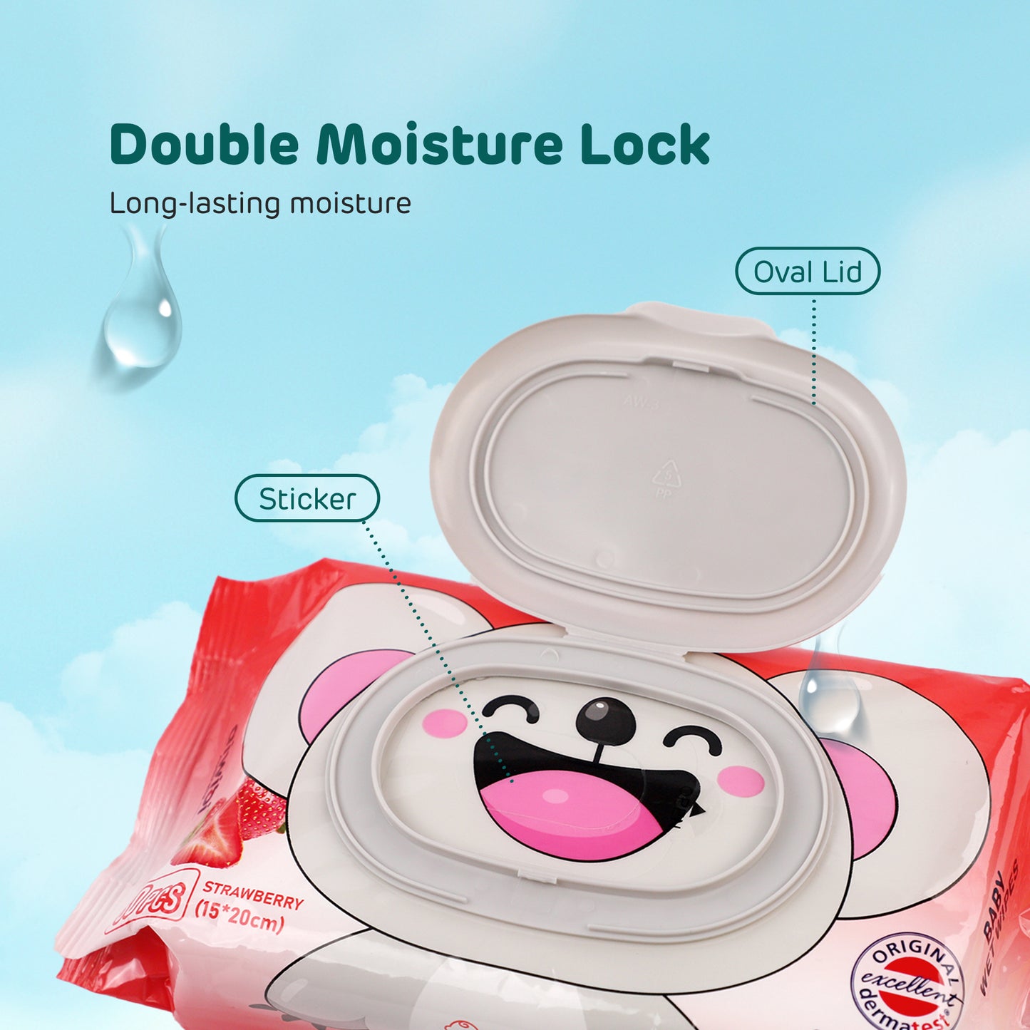 Aroma Serene Care Strawberry Wipes