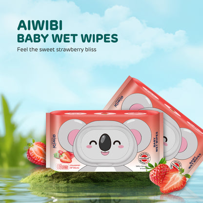 Aroma Serene Care Strawberry Wipes