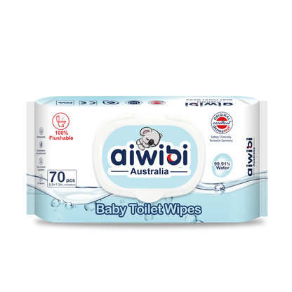 100% Biodegradable Toilet Wipes