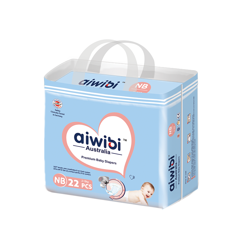 Premium Natural Newborn Diapers